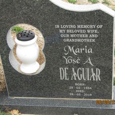 AGUIAR Maria Yose, de 1954-2019