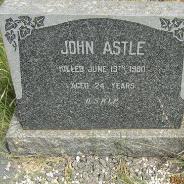 ASTLE John -1960 