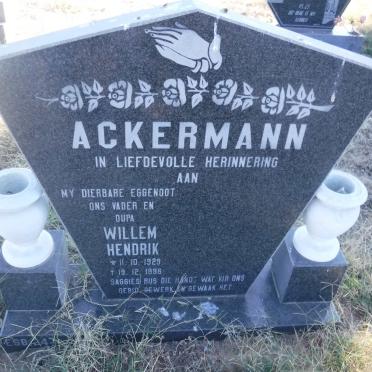 ACKERMANN Willem Hendrik 1929-1996