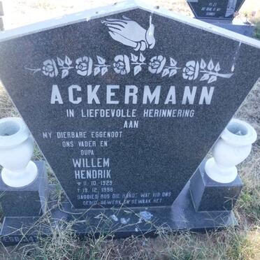 ACKERMANN Willem Hendrik 1929-1996