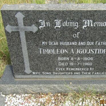 AUGOUSTIDES Timoleon 1906-1960