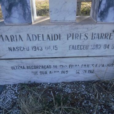 BARRETO Maria Adelaide Pires 1943-1982