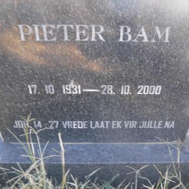 BAM Pieter 1931-2000
