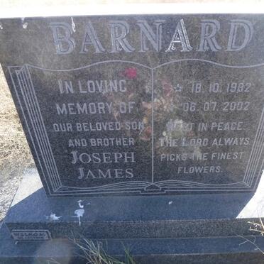 BARNARD Joseph James 1982-2002