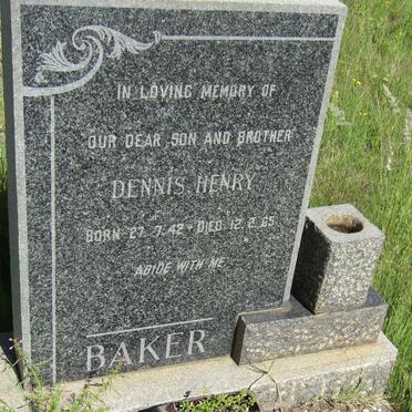 BAKER Dennis Henry 1942-1965