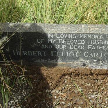 BARR Herbert Elliot Garton 1916-1958