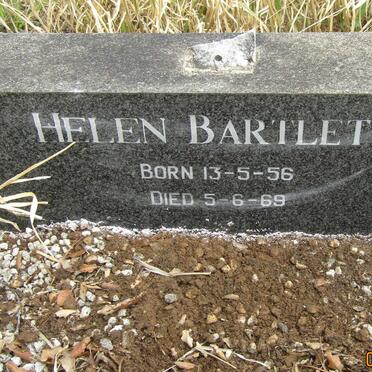BARTLETT Helen 1956-1969