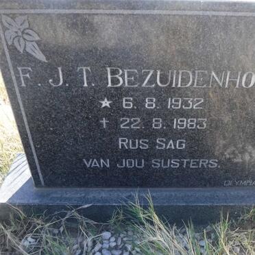 BEZUIDENHOUT F.J.T. 1932-1983