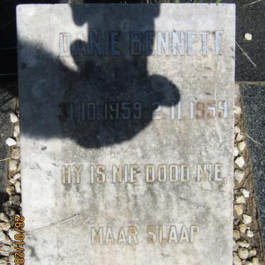 BENNETT Danie 1959-1959