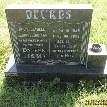 BEUKES J.S.M. 1948-2005