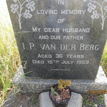 BERG I.P., van der -1959 