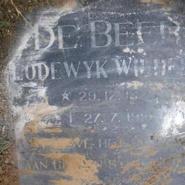 BEER Lodewyk Wilhelm, de 1923-1991 &amp; Elizabeth Catharina 1928-1998