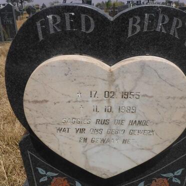 BERRY Fred 1955-1989