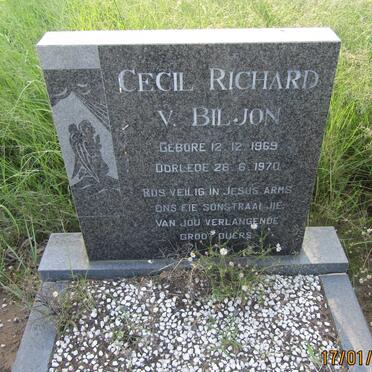 BILJON Cecil Richard, v. 1969-1970