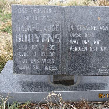 BOOYENS Jhaun-Claudê 1995-1998