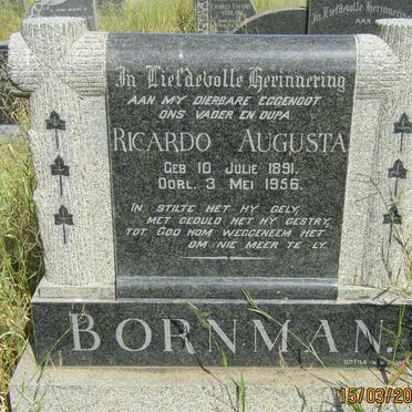 BORNMAN Ricardo Augusta 1891-1956