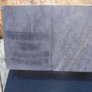 BOTES Pieter Casparus 1911-1979 &amp; Susanna M.E. 1912-1979