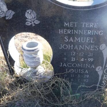 BRONKHORST Samuel Johannes 1931-1999 &amp; Jacomina Louisa 1929-1993