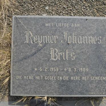 BRITS Reynier Johannes 1959-1984