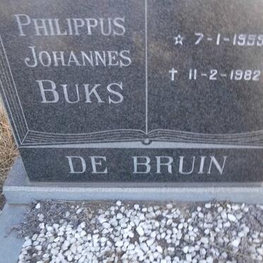 BRUIN Philippus Johannes, de 1959-1982