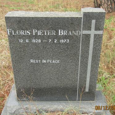 BRAND Floris Pieter 1928-1973