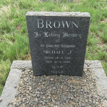 BROWN Michael J. 1916-1968