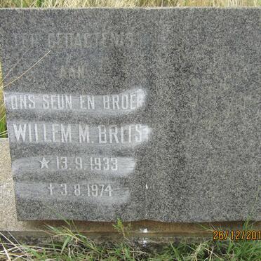 BRITS Willem M. 1933-1974