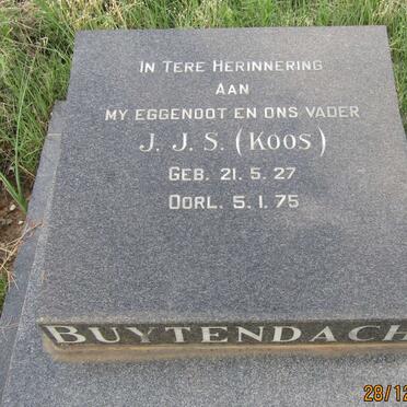 BUYTENDACH J.J.S. 1927-1975