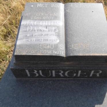 BURGER Jacobus Daniel 1916-1983