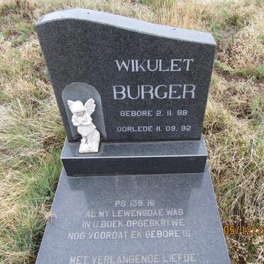 BURGER Wikulet 1988-1992
