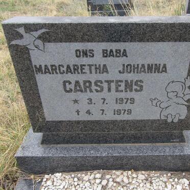 CARSTENS Margaretha Johanna 1979-1979