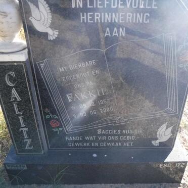 CALITZ Fakkie 1957-2000