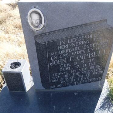 CAMPBELL John 1936-1984