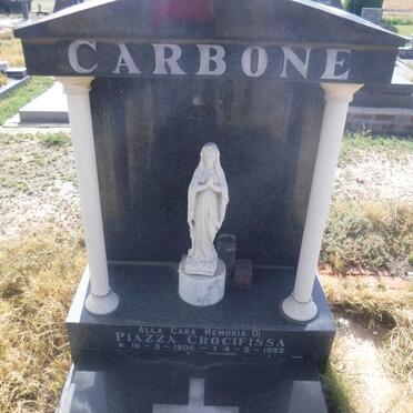 CARBONE Piazza Crocifissa 1906-1993