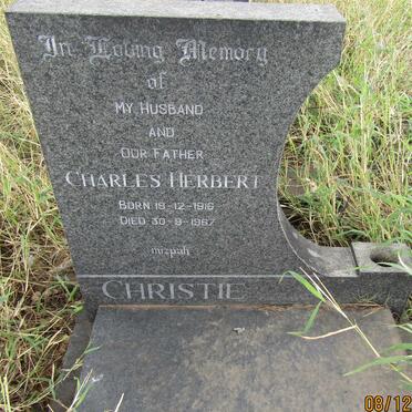 CHRISTIE Charles Herbert 1916-1967