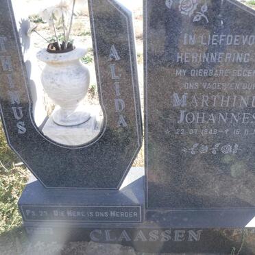 CLAASSEN Marthinus Johannes 1948-1998