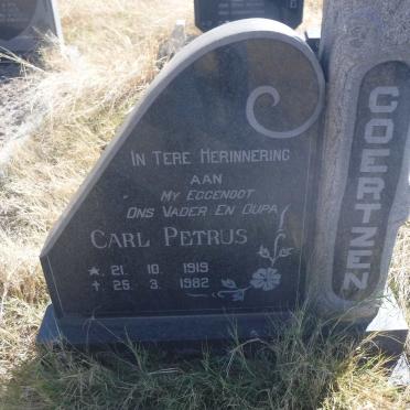 COERTZEN Carl Petrus 1919-1982