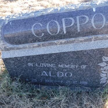 COPPO Aldo 1931-1991