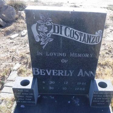 COSTANZO Beverly Ann, di 1961-1988