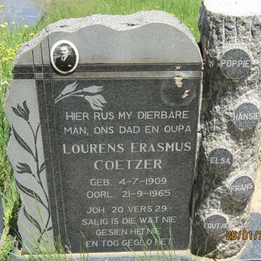 COETZER Lourens Erasmus 1909-1965