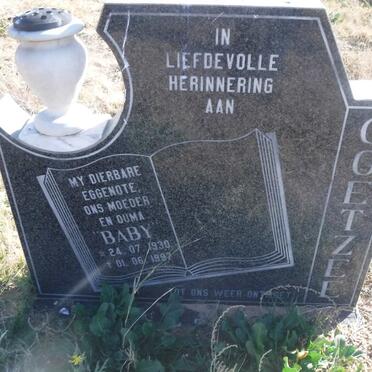 COETZEE Baby 1930-1997