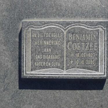 COETZEE Benjamin 1927-2000