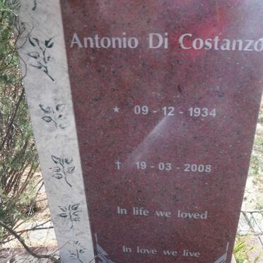 COSTANZO Antonio, di 1934-2008
