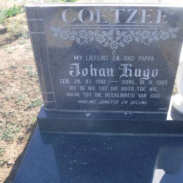 COETZEE Johan Hugo 1951-1985