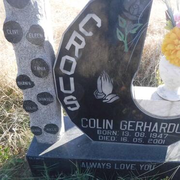 CROUS Colin Gerhardus 1947-2001