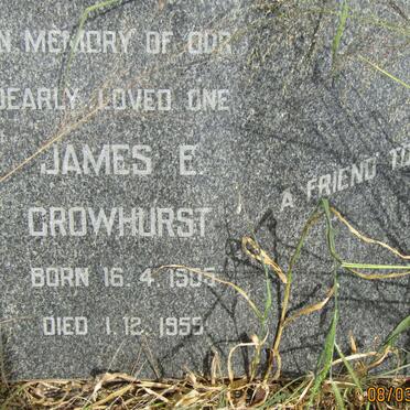 CROWHURST James E. 1905-1959