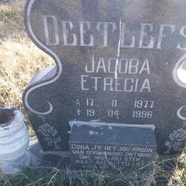 DEETLEFS Jacoba Etrecia 1977-1996