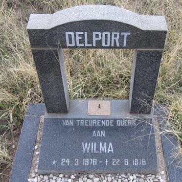 DELPORT Wilma 1976-1976