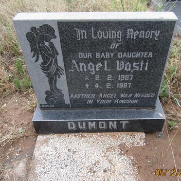 DUMONT Angel Vasti 1987-1987