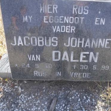 DALEN Jacobus Johannes, van 1940-1999